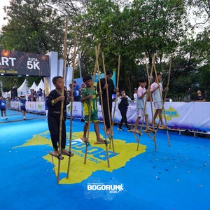Race photo from BOGORUN 2026