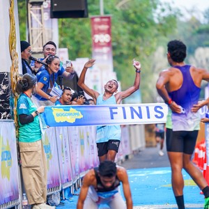 Race photo from BOGORUN 2026