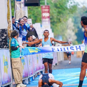 Race photo from BOGORUN 2026