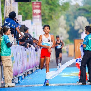 Race photo from BOGORUN 2026