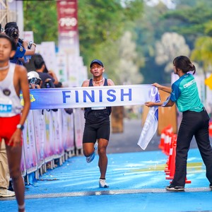 Race photo from BOGORUN 2026