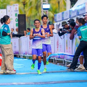 Race photo from BOGORUN 2026