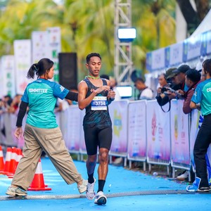 Race photo from BOGORUN 2026