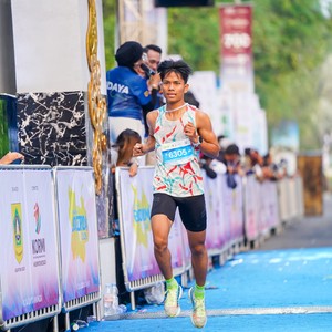 Race photo from BOGORUN 2026