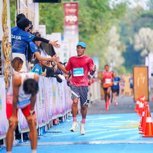 Race photo from BOGORUN 2026