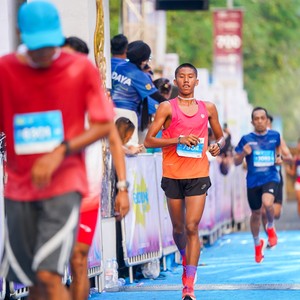 Race photo from BOGORUN 2026