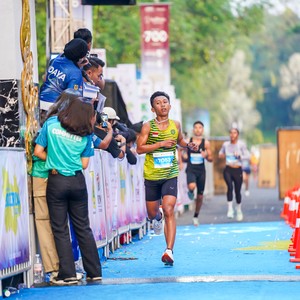 Race photo from BOGORUN 2026