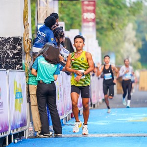Race photo from BOGORUN 2026