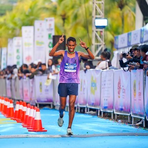 Race photo from BOGORUN 2026