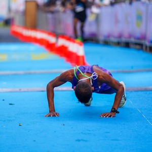 Race photo from BOGORUN 2026