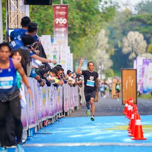 Race photo from BOGORUN 2026
