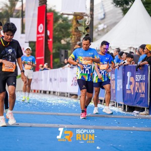 Race photo from ISOPLUS RUN 2026 - JAKARTA