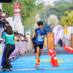 Race photo from BOGORUN 2026