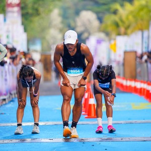 Race photo from BOGORUN 2026