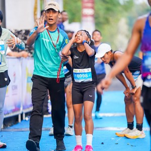 Race photo from BOGORUN 2026