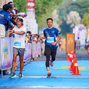 Race photo from BOGORUN 2026