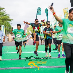 Race photo from ARUTMIN BORNEO RUN 2025