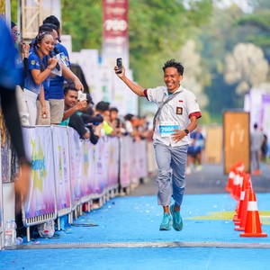 Race photo from BOGORUN 2026