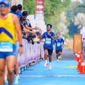 Race photo from BOGORUN 2026