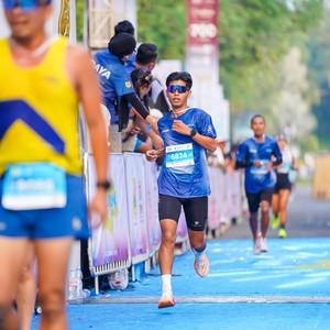 Race photo from BOGORUN 2026