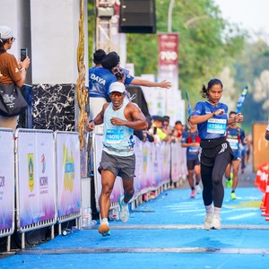 Race photo from BOGORUN 2026