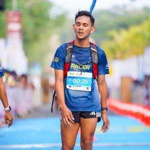 Race photo from BOGORUN 2026