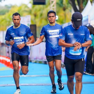 Race photo from BOGORUN 2026