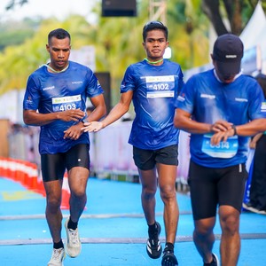Race photo from BOGORUN 2026