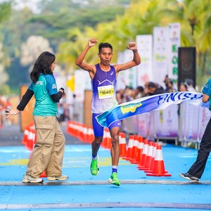Race photo from BOGORUN 2026