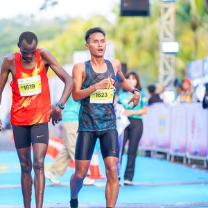 Race photo from BOGORUN 2026