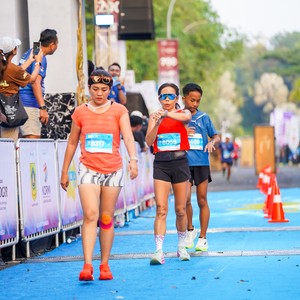 Race photo from BOGORUN 2026