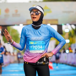 Race photo from BOGORUN 2026