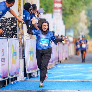 Race photo from BOGORUN 2026