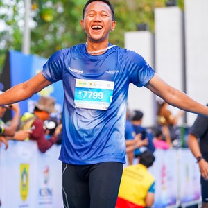 Race photo from BOGORUN 2026