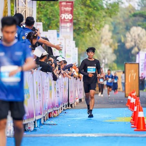 Race photo from BOGORUN 2026