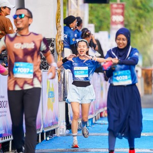 Race photo from BOGORUN 2026