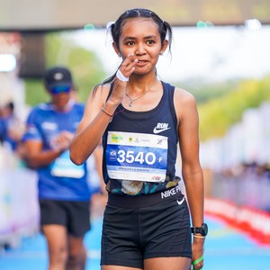 Race photo from BOGORUN 2026