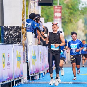 Race photo from BOGORUN 2026