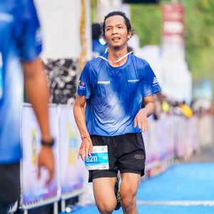 Race photo from BOGORUN 2026