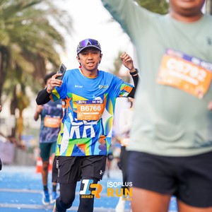 Race photo from ISOPLUS RUN 2026 - JAKARTA