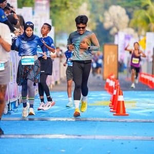 Race photo from BOGORUN 2026