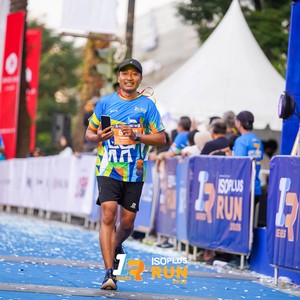 Race photo from ISOPLUS RUN 2026 - JAKARTA