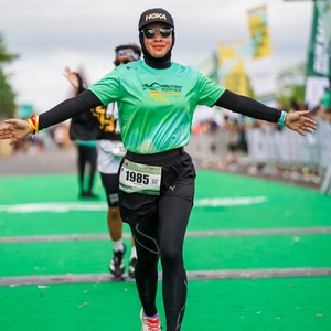 Race photo from ARUTMIN BORNEO RUN 2025
