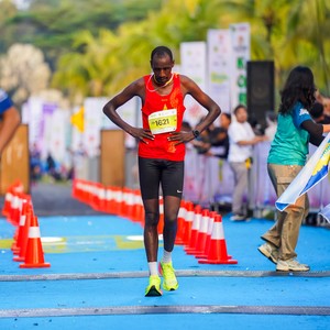 Race photo from BOGORUN 2026