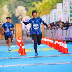 Race photo from BOGORUN 2026