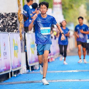 Race photo from BOGORUN 2026