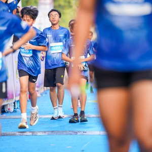 Race photo from BOGORUN 2026