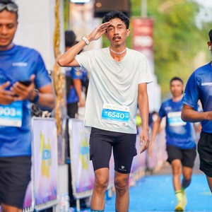 Race photo from BOGORUN 2026
