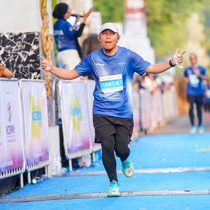 Race photo from BOGORUN 2026