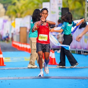 Race photo from BOGORUN 2026